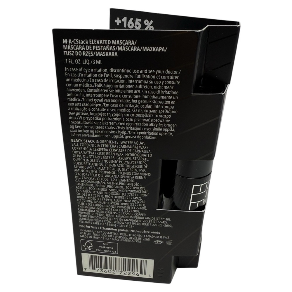 MAC Cosmetics Mini Stack Elevated Mascara in Black Stack - Picture 8 of 11